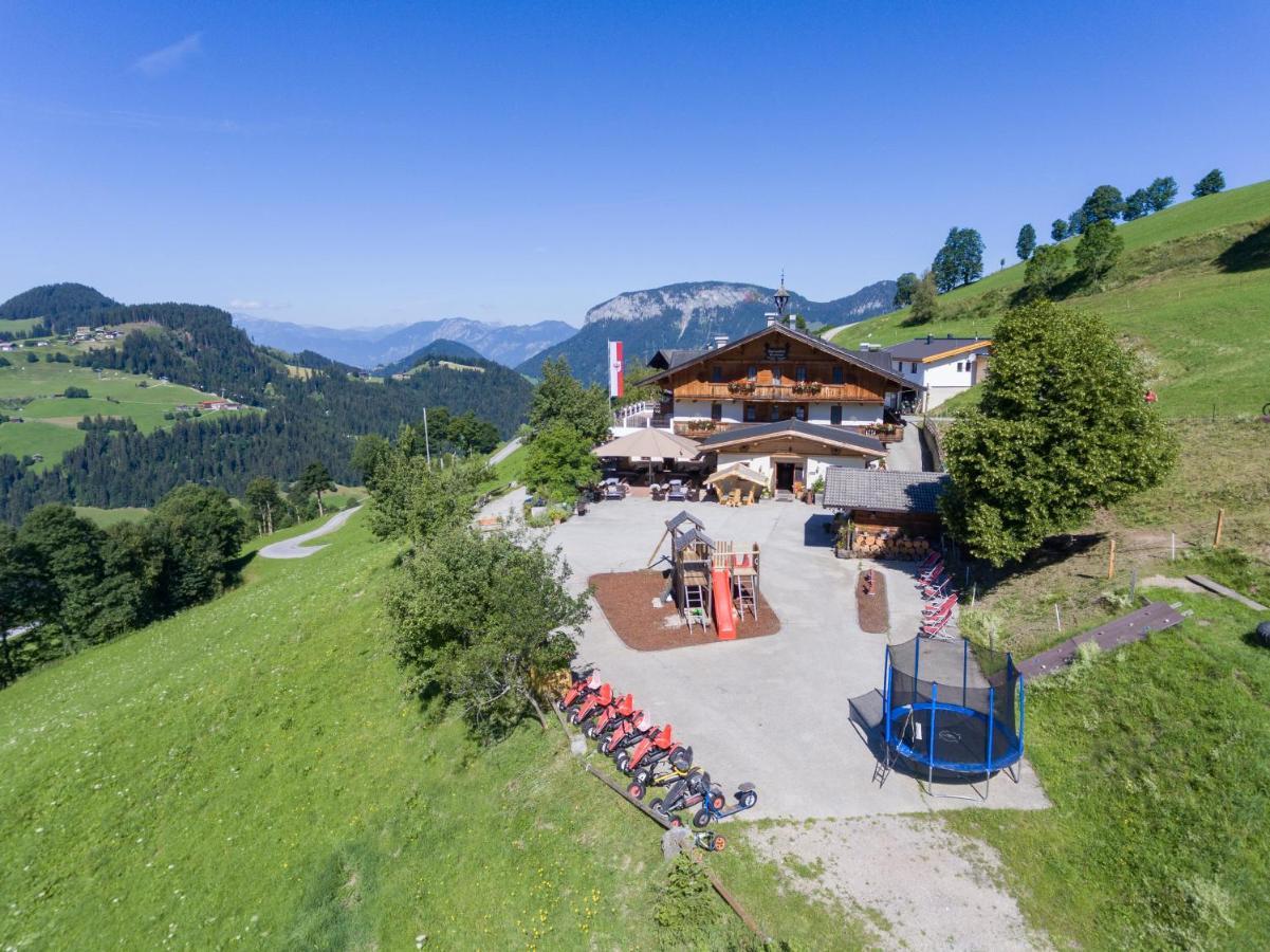 Alpengasthof Gruberhof Söll Esterno foto