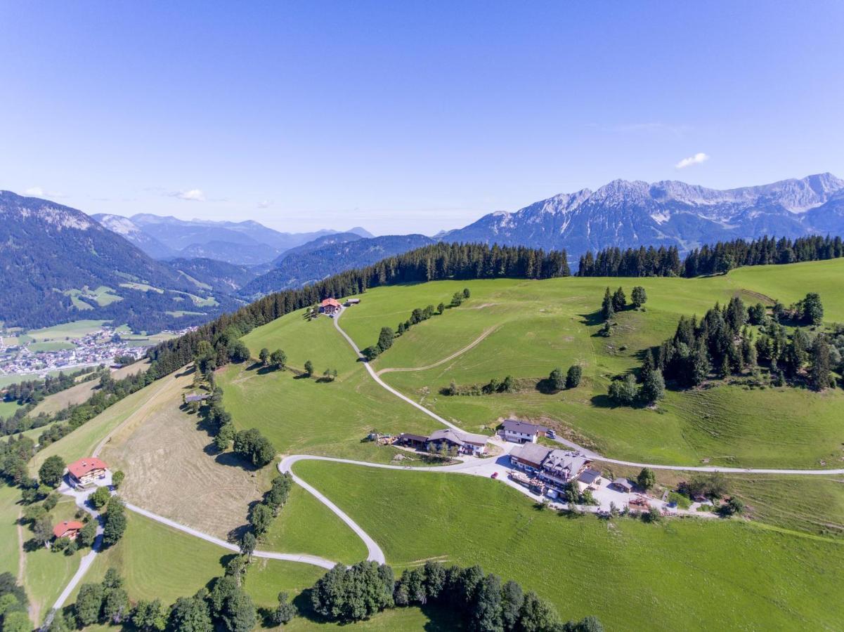 Alpengasthof Gruberhof Söll Esterno foto
