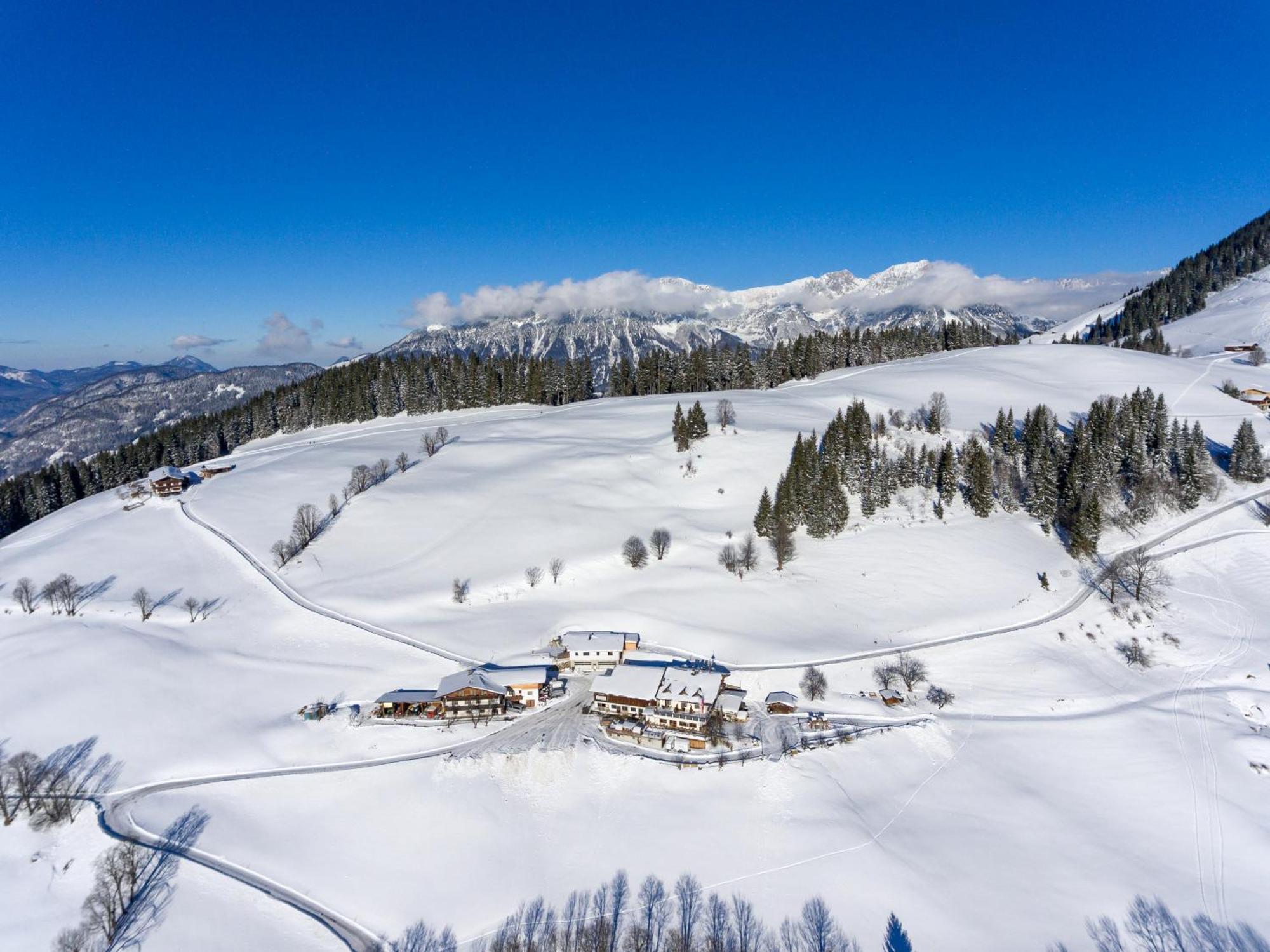 Alpengasthof Gruberhof Söll Esterno foto