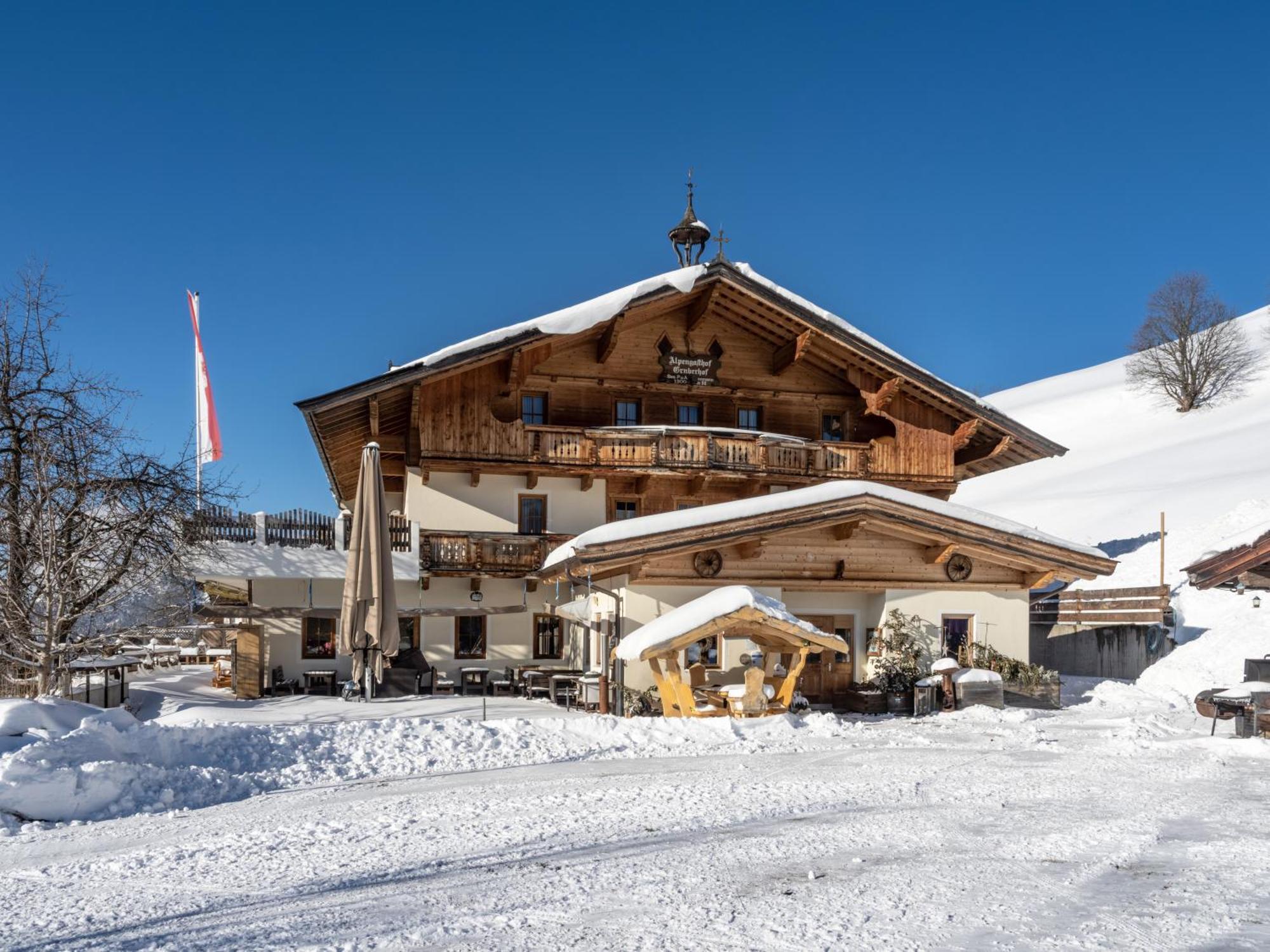 Alpengasthof Gruberhof Söll Esterno foto
